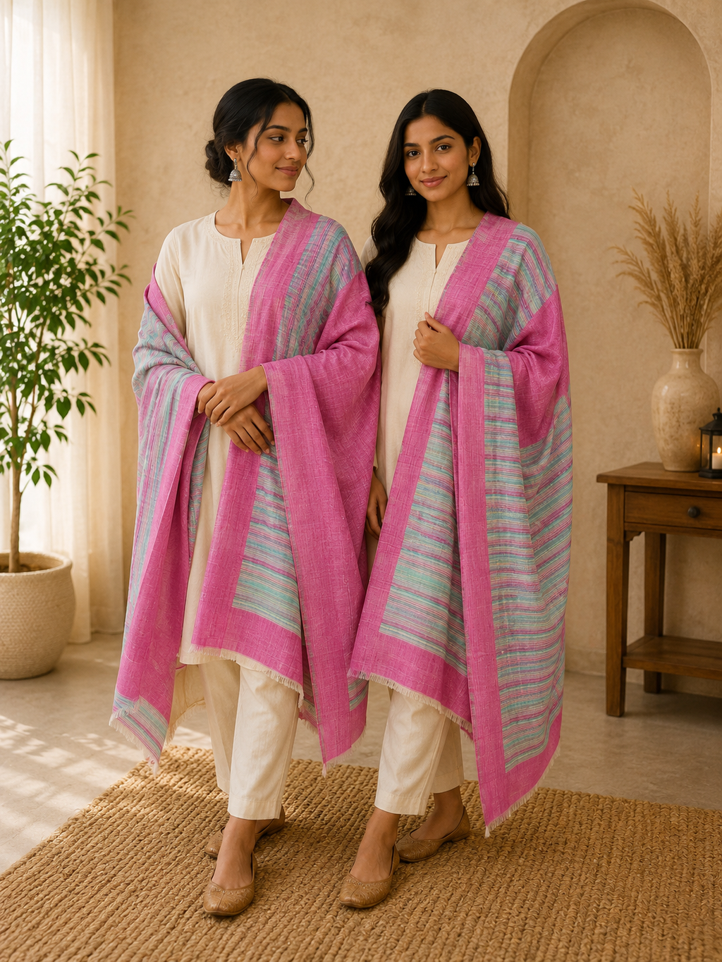 Royal Heritage Pashmina Shawl for Women – Handwoven Luxury Shawl from Jaipur