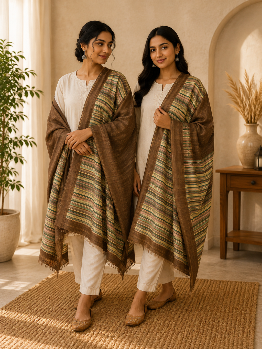 Royal Heritage Pashmina Shawl for Women – Handwoven Luxury Shawl from Jaipur