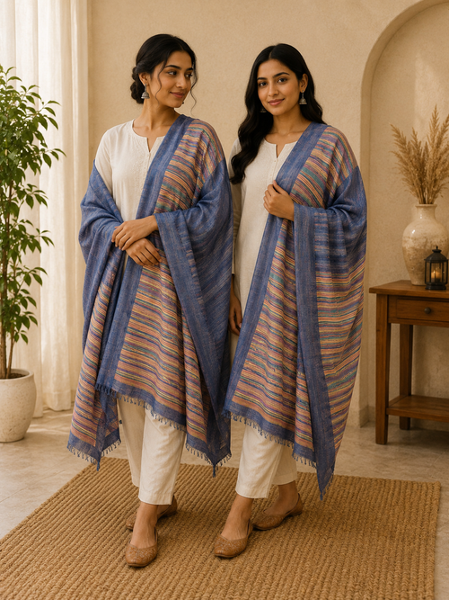 Royal Heritage Pashmina Shawl for Women – Handwoven Luxury Shawl from Jaipur